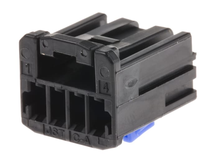 HCMPB04K JST JST, HCH Automotive Connector Socket 4 Way, Crimp