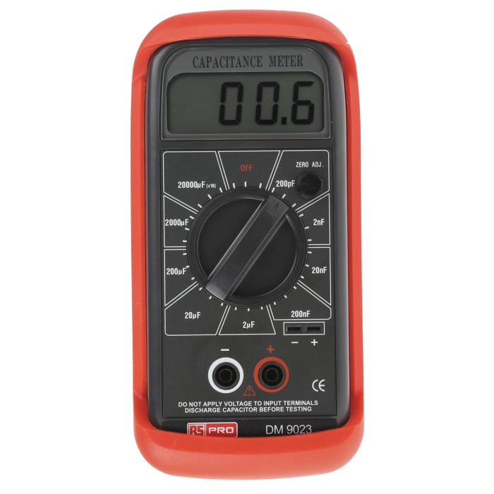 Capacimètre portatif RS PRO, cap. max 20mF