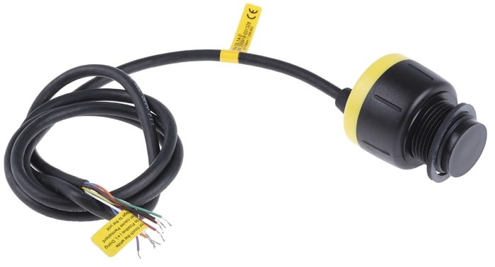 Sensor de nivel ultrasónico Flowline serie EchoPod de ABS, PC, montaje Vertical