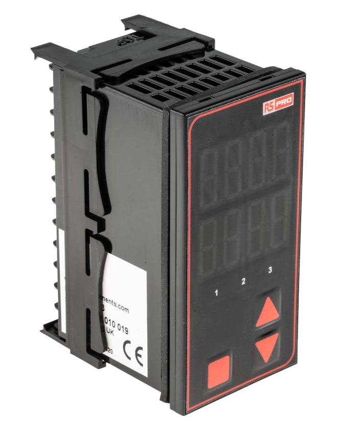 Régulateur de température PID RS PRO, 110→240 V c.a., 96 x 48mm, 3 sorties, Relais, SSR