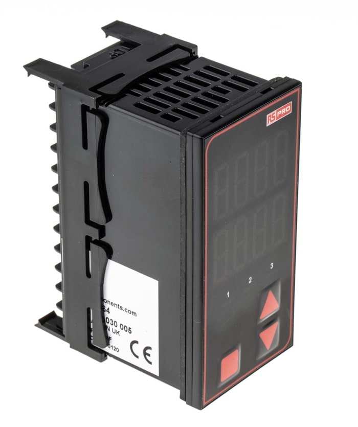 Régulateur de température PID RS PRO, 110→240 V c.a., 96 x 48mm, 3 sorties, Relais