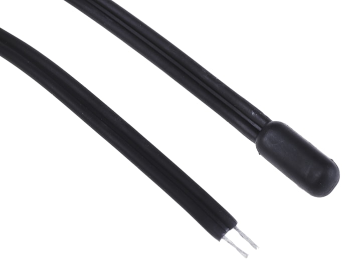 RS PRO NTC Temperature Probe, +105°C Max, 6mm Probe