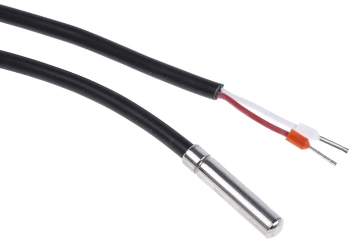 RS PRO NTC Temperature Probe, -30°C Min, +150°C Max, 6mm Probe