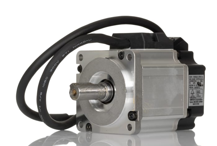 Servomotor Omron serie SMARTSTEP2, 200 V, 200 W, 3.000 rpm, par máx. 0,64 Nm, Ø de eje 50mm
