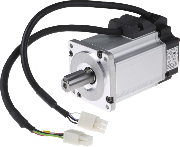 Omron 200 V 400 W Servo Motor, 3000 rpm, 1.3 Nm Max Output Torque, 14mm Shaft Diameter