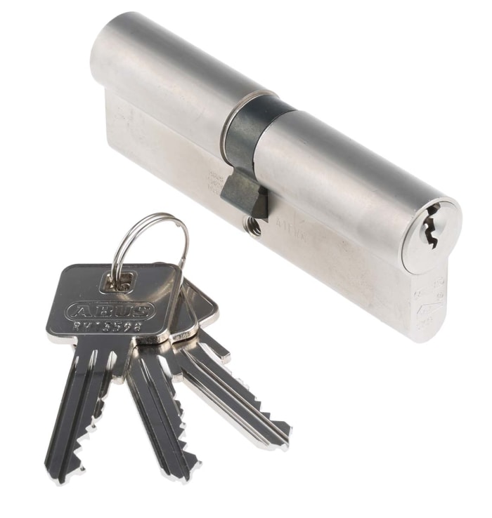 Cylindrická vložka zámku EURO, Mosaz Euro 45 x 45 mm ABUS
