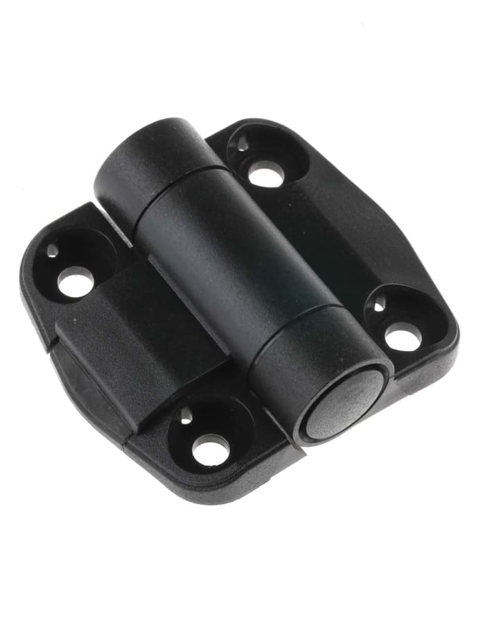 RS PRO Thermoplastic Detent Hinge, Screw Fixing, 57mm x 51mm