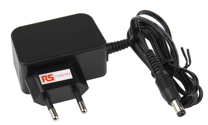 RS PRO 12W Plug-In AC/DC Adapter 24V dc Output, 500mA Output