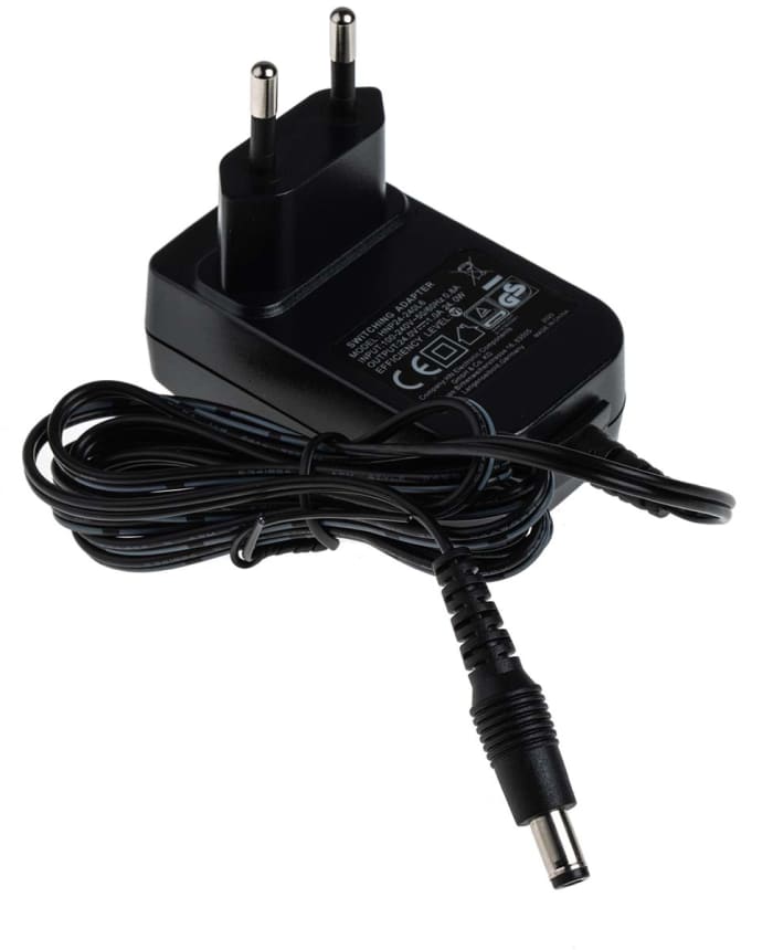 RS PRO 24W Plug-In AC/DC Adapter 24V dc Output, 1A Output