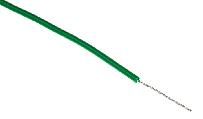 Câble pour environnement difficile Alpha Wire UL1007, Hook-up Wire PVC, 0,23 mm, Vert, 24 AWG, 304m, 300 V