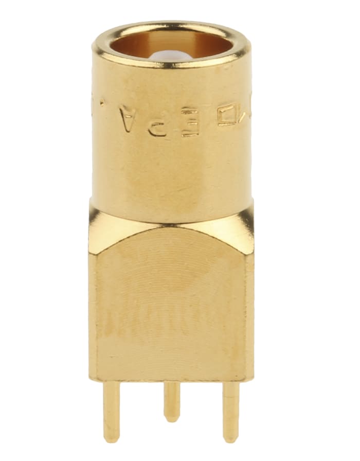 LEMO 00 S Series, Jack Through Hole NIM-CAMAC CD/N 549 Connector, 50Ω, Solder Termination, Straight Body