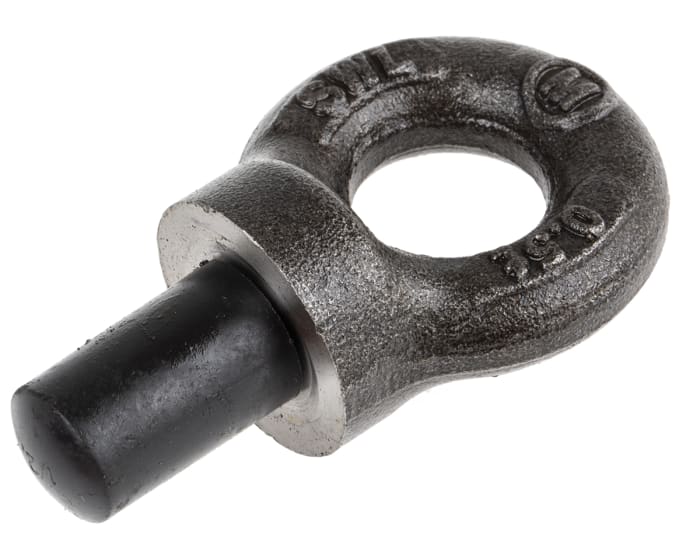 RS PRO RS PRO Eye Bolt, 1/2 in UNC Thread, 0.5t Load, 20 mm 124