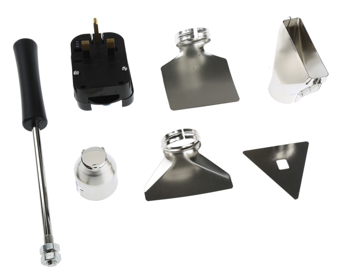 RS PRO RS PRO EOT0202 500°C max Corded Heat Gun, Type C EuroPlug