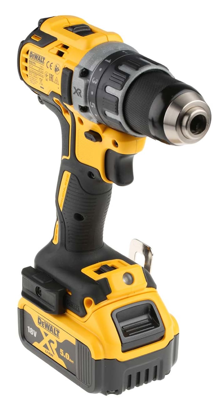 DeWALT XR Brushless Keyless 18V Cordless Drill Driver, UK Plug