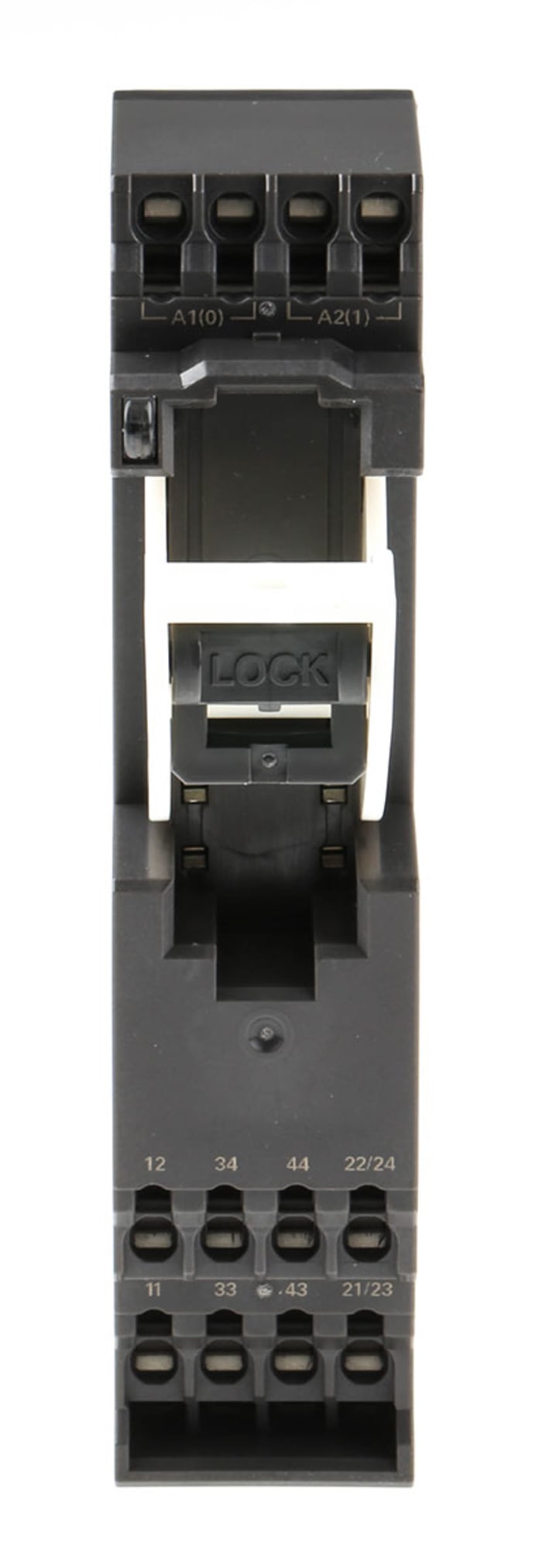 Omron P7SA 10 Pin 24V dc DIN Rail Relay Socket, for use with G7SA Series Relay
