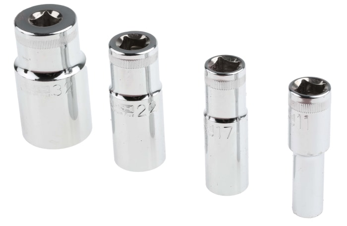 RS PRO 17-Piece 1/2 in