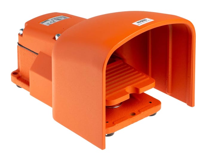 RS PRO Momentary Foot Switch - Cast Iron Case Material, DP-CO, 20 A Contact Current, 125V Contact Voltage