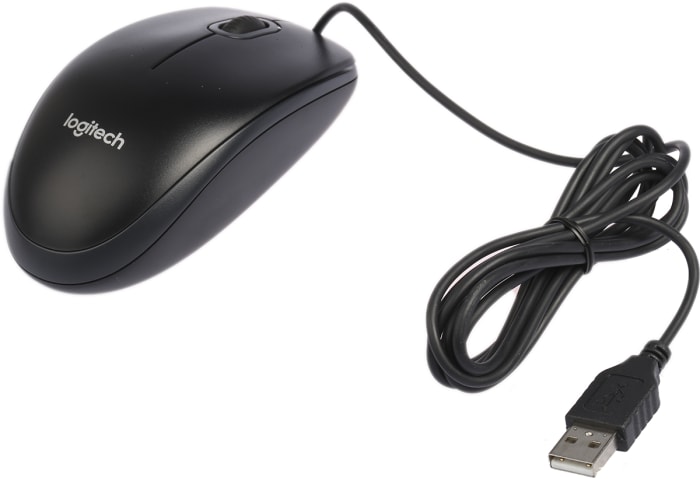 Souris filaire LOGITECH Corded Mouse B100