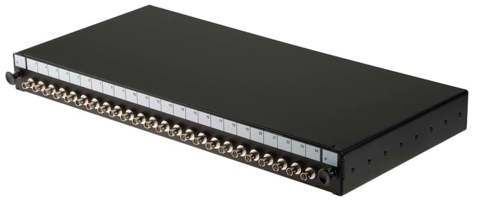 RS PRO | RS PRO 24 Port ST Multimode Fibre Optic Patch Panel With