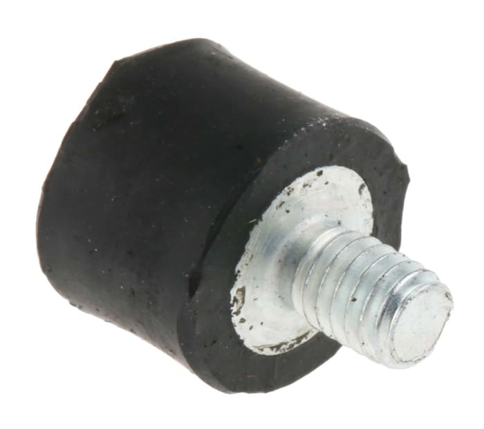 RS PRO M4 Anti Vibration Mount, Male to Female Bobbin with 4.75kg Compression Load