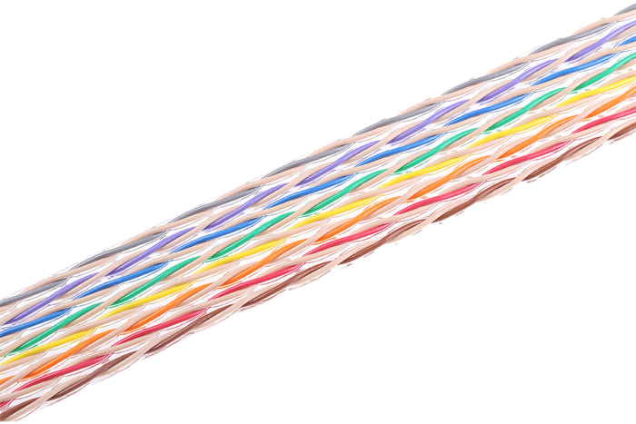 3M Twisted Ribbon Cable, 16-Way, 1.27mm Pitch, 30m Length