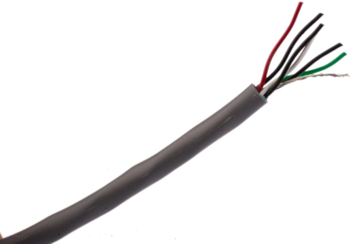 Datový kabel 3 páry v balení, typ pláště: F/UTP, PVC, 300 V, chování ohně: Zpomalovač hoření Alpha Wire