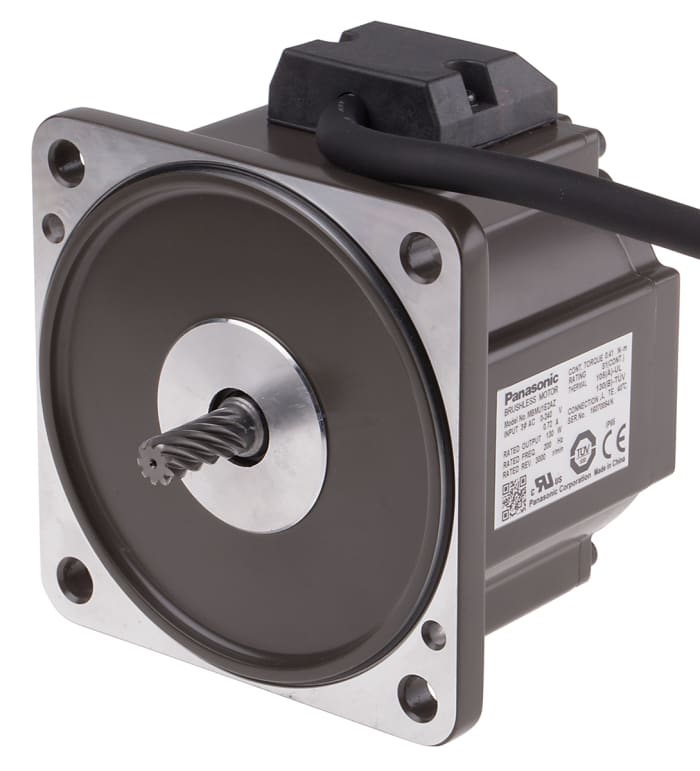 MBMU1E2AZ Panasonic Panasonic GV Reversible Brushless AC Motor, 130 W