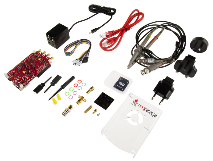 Osciloskop, řada: STEMlab 023 počítačový 40MHz IIC, SPI, UART, USB 2 analogové kanály Red Pitaya