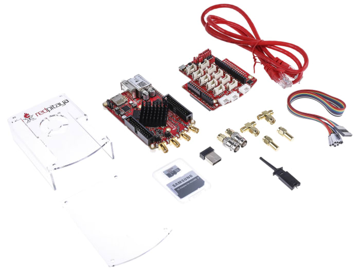 Osciloskop, řada: STEMlab 040 počítačový 40MHz IIC, SPI, UART, USB 2 analogové kanály Red Pitaya