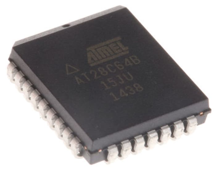 Microchip AT28C64B-15JU, 64kbit Parallel EEPROM Memory, 150ns 32-Pin PLCC Parallel