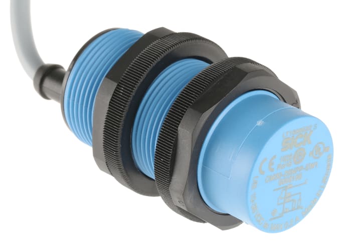SICK Capacitive Threaded Barrel Proximity Sensor, M30, 25 mm Detection, PNP NO+NC, 10 → 36 V dc