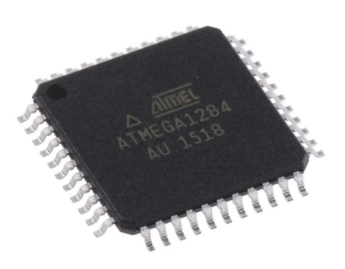 Microchip, 8bit AVR, ATmega Microcontroller, 20MHz, 128 kB Flash, 44-Pin TQFP