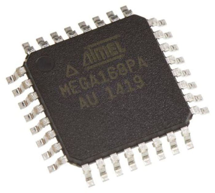 Microchip, 8bit AVR, ATmega Microcontroller, 20MHz, 16 kB Flash, 32-Pin TQFP