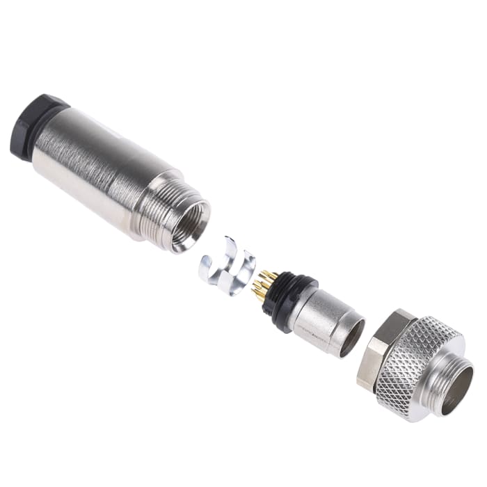 99.0421.10.07 Binder Binder 712 Cable Mount Connector, 7 Contacts