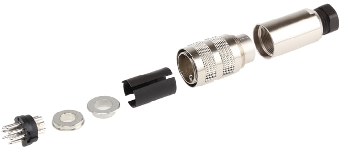 binder Circular Connector, 8 Contacts, Cable Mount, Miniature Connector, Socket, Male, IP67, 423 Series