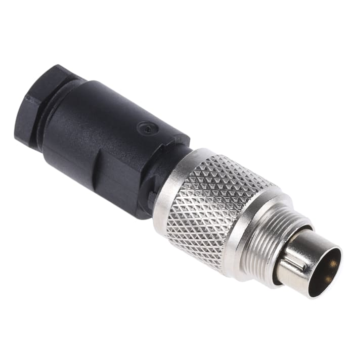 binder Circular Connector, 2 Contacts, Cable Mount, M9 Connector, Plug, Male, IP67, 712 Series