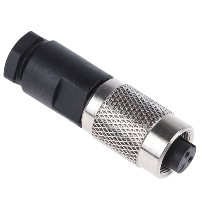 binder Circular Connector, 2 Contacts, Cable Mount, M9 Connector, Socket, Female, IP67, 712 Series