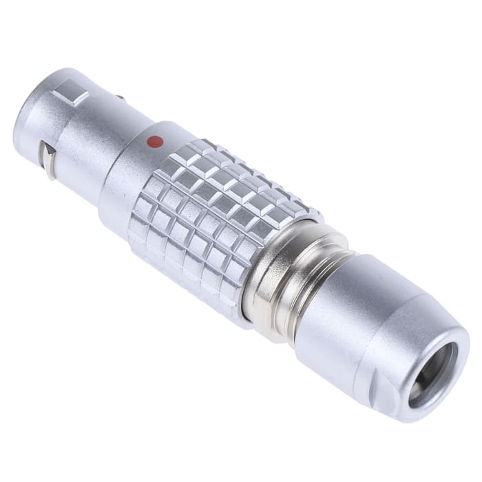 LEMO Circular Connector, 4 Contacts, Cable Mount, Plug, Male, IP50, 1B Series