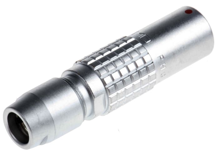 LEMO Circular Connector, 4 Contacts, Cable Mount, Socket, Female, IP50, 0B Series