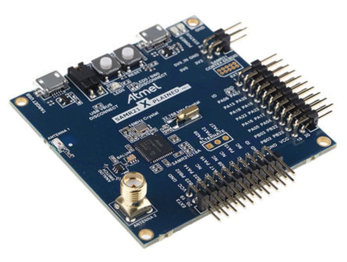 Vývojová sada, ATSAMR21G18A, SAM, MCU, MCU, ARM Cortex M0+, SAM R21 Xplained Pro, Vyhodnocovací sada