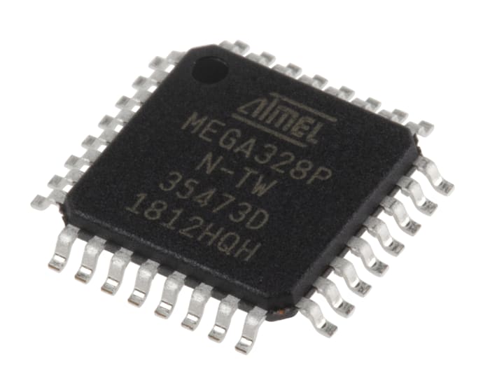 Microchip, 8bit AVR, ATmega Microcontroller, 20MHz, 32 kB Flash, 32-Pin TQFP