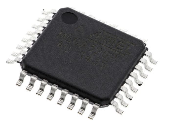 Microchip, 8bit AVR, ATmega Microcontroller, 20MHz, 32 kB Flash, 32-Pin TQFP