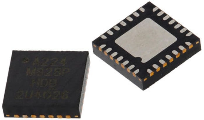 Microchip, 8bit AVR, ATmega Microcontroller, 20MHz, 32 kB Flash, 28-Pin VQFN