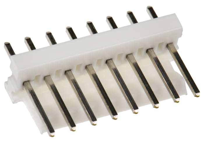 Embase à broches TE Connectivity, MTA-100, 8 pôles , 2.54mm 1 rangée, 5.0A, Droit