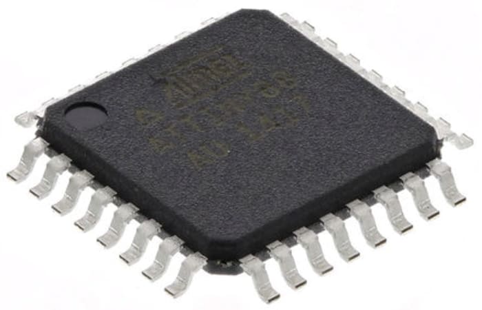 Microchip, 8bit AVR, ATtiny88 Microcontroller, 12MHz, 8 kB Flash, 32-Pin TQFP