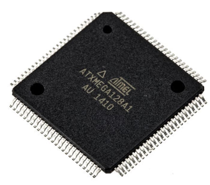 Microchip, 8bit AVR, AVR XMEGA Microcontroller, 32MHz, 128 + 8 kB Flash, 100-Pin TQFP
