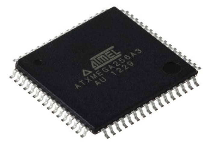 Microchip, 8bit AVR, AVR XMEGA A3 Microcontroller, 32MHz, 256 + 8 kB Flash, 64-Pin TQFP