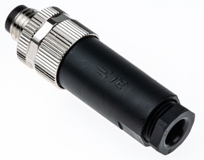 TE Connectivity Circular Connector, 3 Contacts, Cable Mount, M8 Connector, Socket, Male, IP67