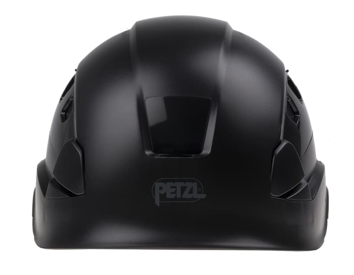 Petzl VERTEX VENT Black Helmet & Hard Hat with Chin Strap, AdjustableVentilated