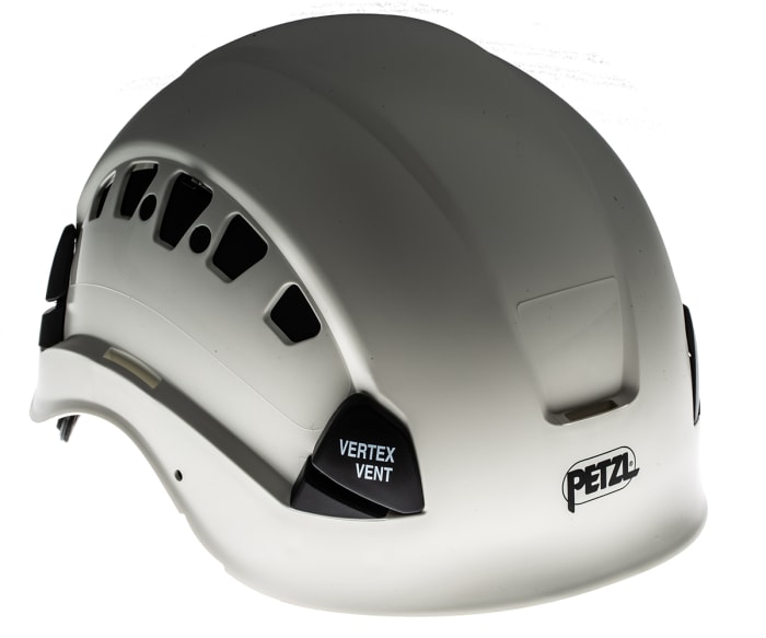 Petzl VERTEX VENT White Helmet & Hard Hat with Chin Strap, AdjustableVentilated